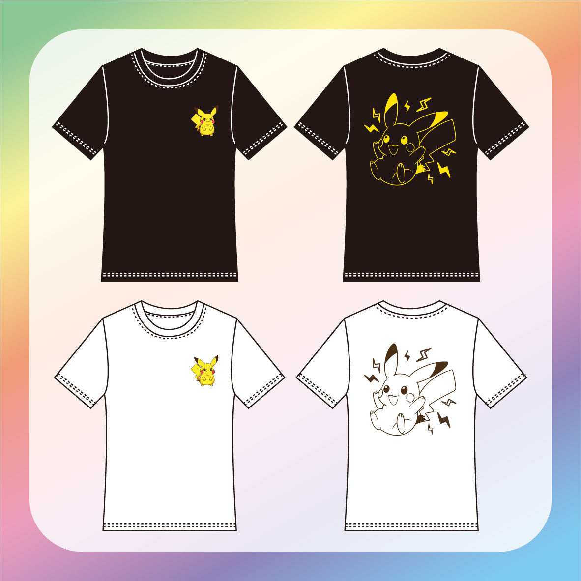 [POKEMON]  比卡超 T-SHIRT 同人二創