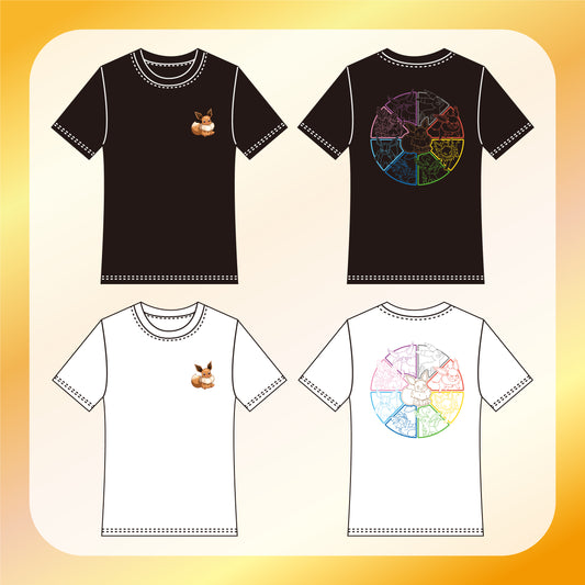 [訂製][POKEMON]  伊貝 (色圈)  T-SHIRT 同人二創