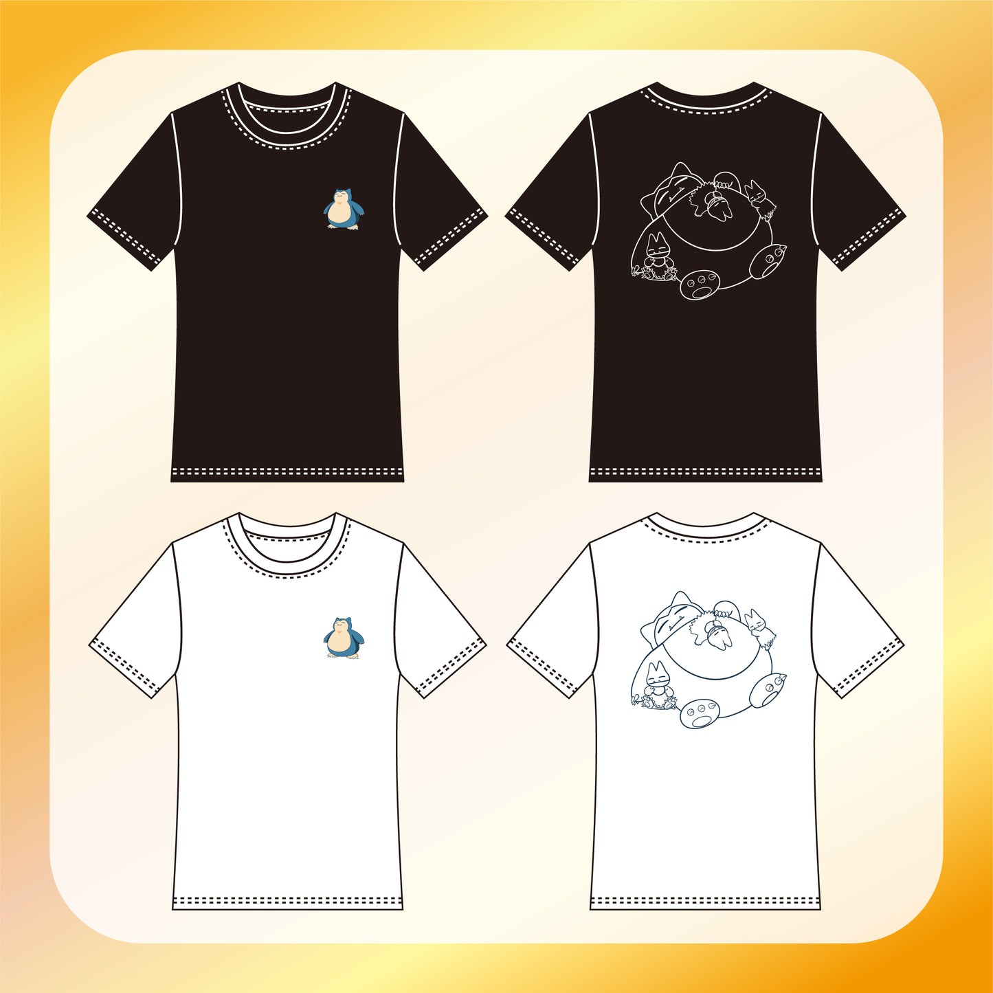 [訂製][POKEMON]  卡比獸 T-SHIRT 同人二創